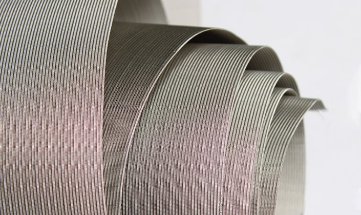Stainless steel Dutch weave filter mesh in several dense constructions