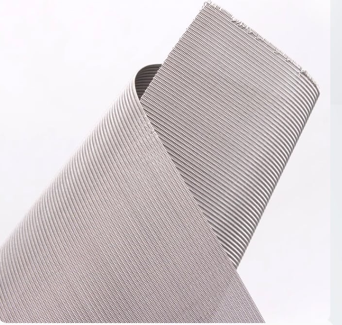 Dense Dutch weave stainless steel mesh for hydraulic oil filtration