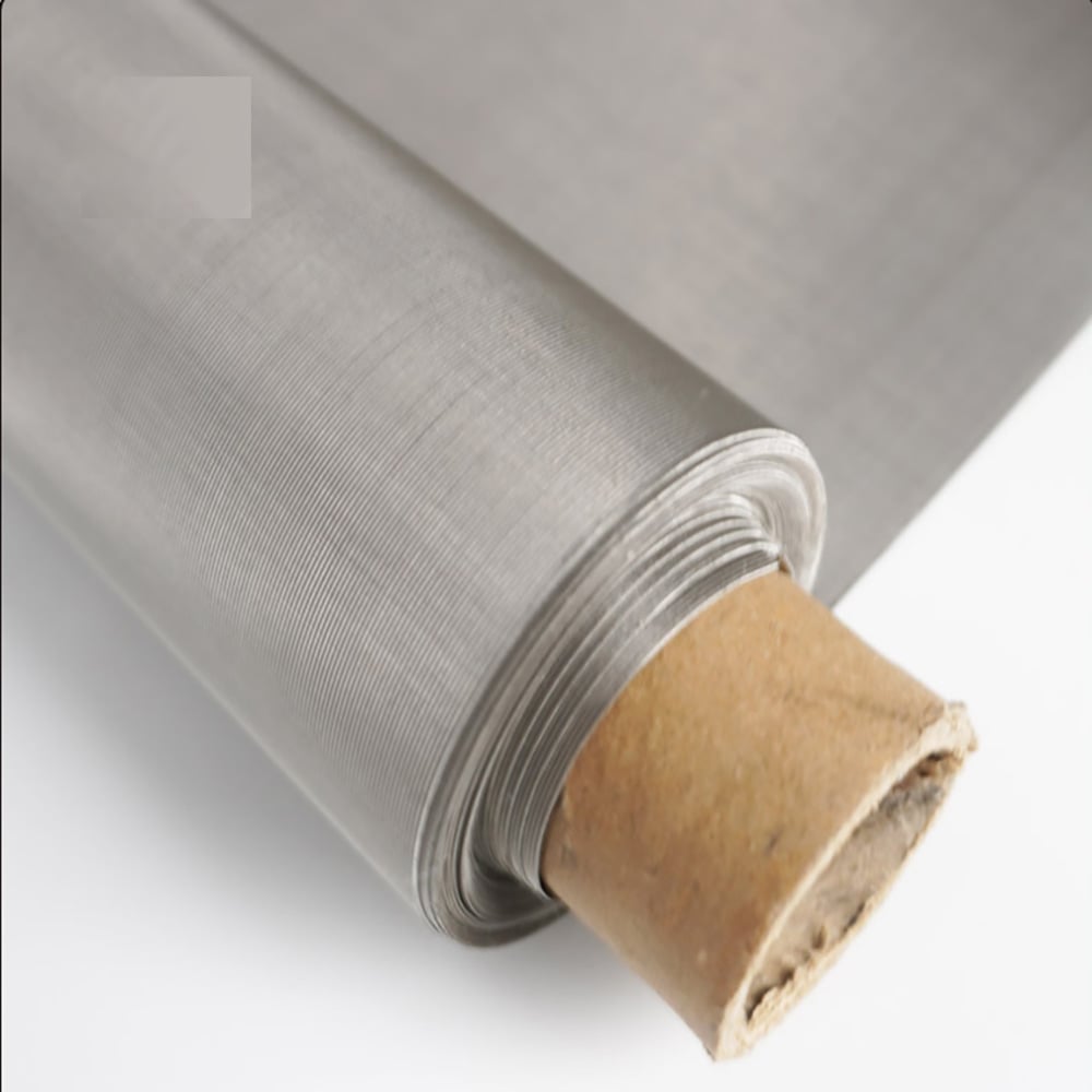 Dense Dutch weave stainless steel woven oil filter media roll