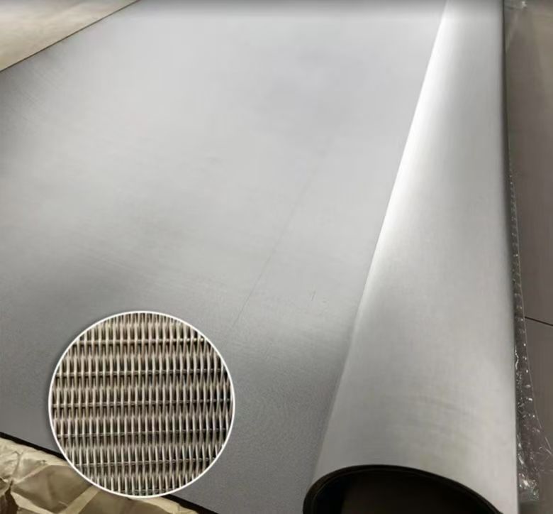 Fine stainless steel Dutch weave wire mesh sheet