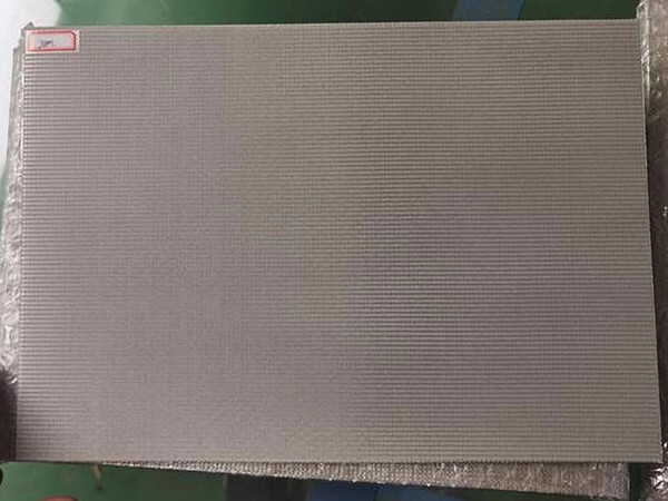 Rectangular five-layer sintered stainless steel wire mesh sheet