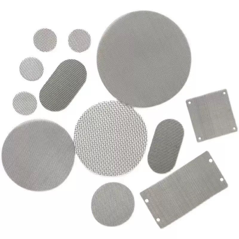 Round oval and rectangular wire mesh screens